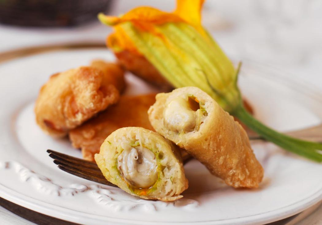 Bučkini cvetovi alla Romana Predjedi/Hitri obroki Bučkini cvetovi alla Romana bofrost